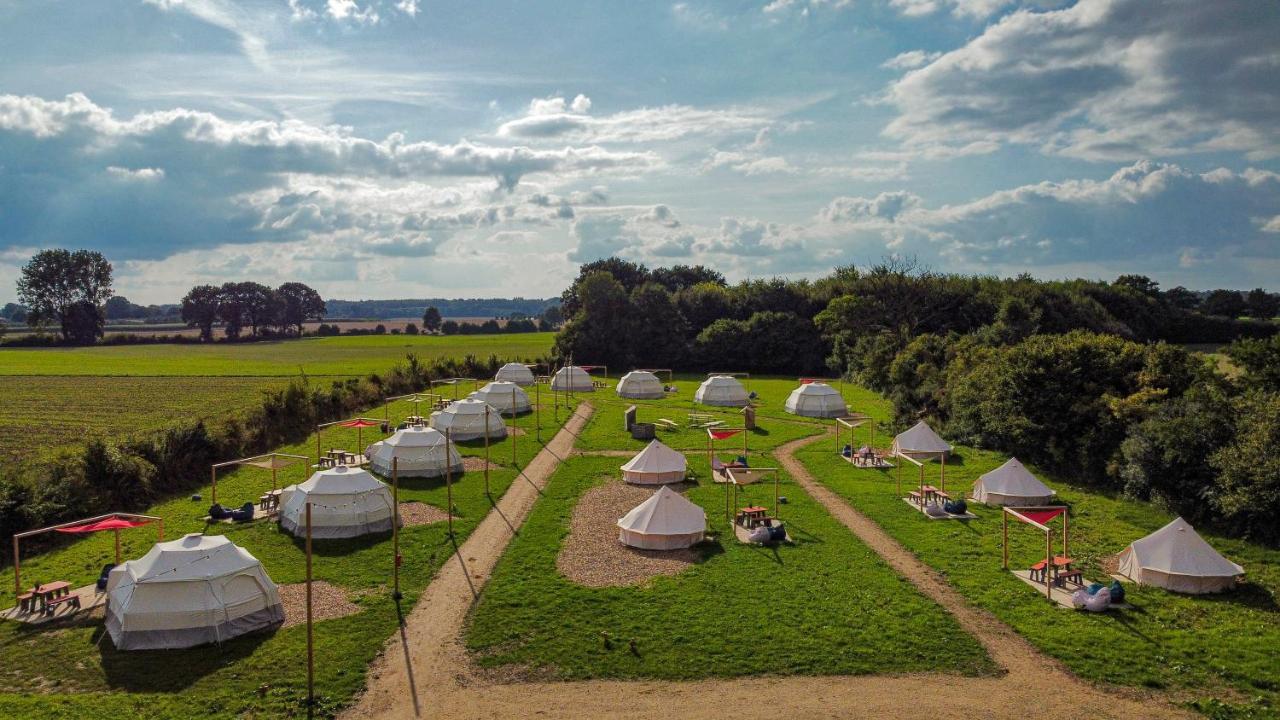 Domo Camp - Nature Glamping Hof Viehbrook Hotel Rendswuhren Exterior photo